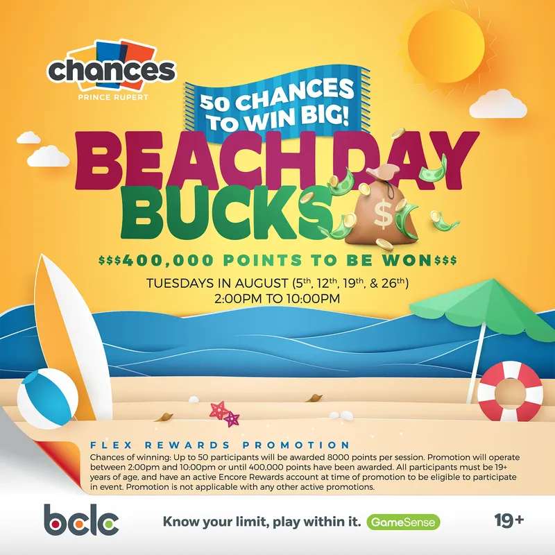 Beach Day Bucks