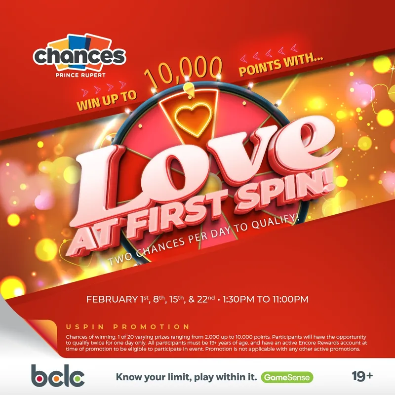Love at First Spin Promo in February