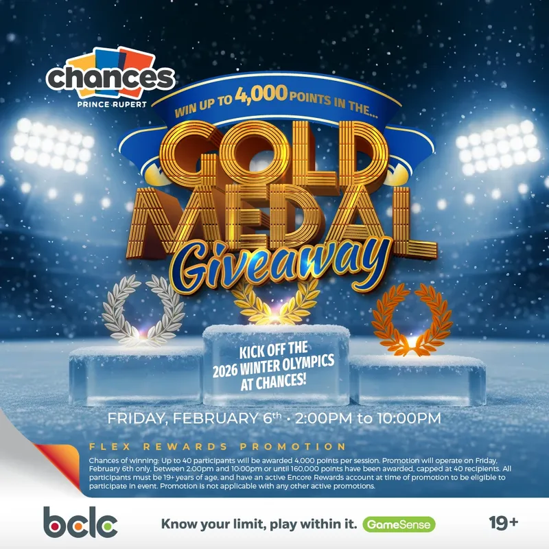 Win up to 4,000 points in the Gold Medal Giveaway promo on February 6, 2026