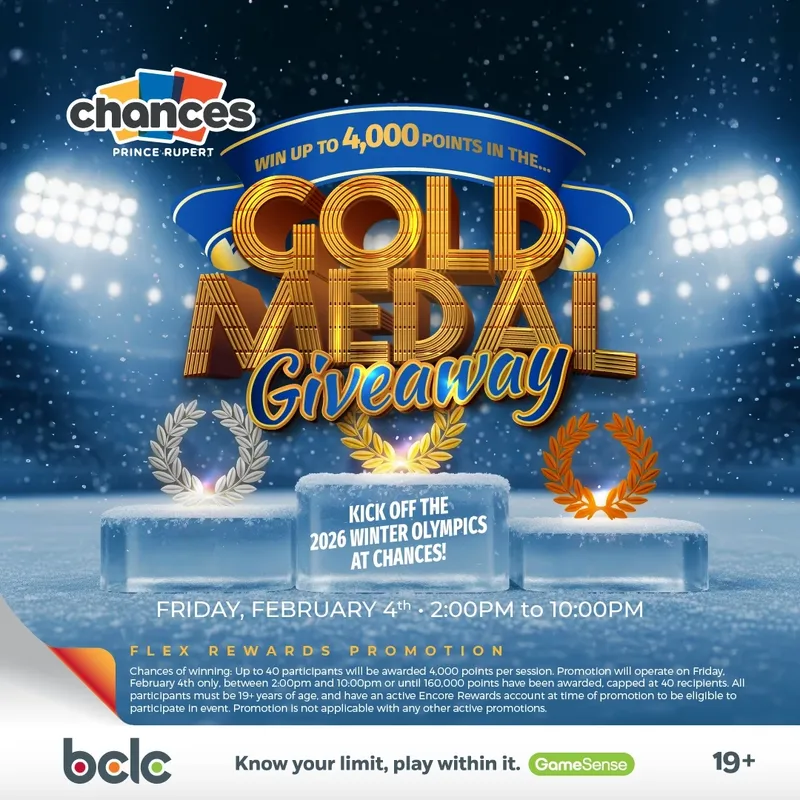Win up to 4,000 points in the Gold Medal Giveaway promo on February 4, 2026